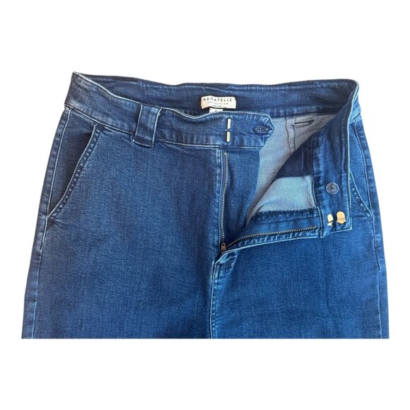 Bagatelle Wide Leg Jeans Sz 31 High Rise Flare Denim Y2K 90s Vibes Stretch - Picture 4 of 10